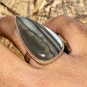 Owyhee Opal Ring Size 7 1/4